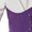 Purple, variant on Medieval Inspired Vintage Dress Women's Color Contrast Flutter Sleeve Tie Waist Gown