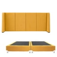 thumbnail image 1 of Box Base Cama King Size + Cabecera Milan Mostaza Dicasa  Milan Bless, 1 of 8