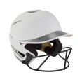 thumbnail image 1 of Casco Mizuno F6 para Softbol Fastpitch Adulto con Máscara Blanco-Gris, 1 of 5