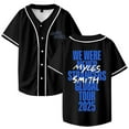thumbnail image 2 of Myles Smith We were Never Strangers Tour Baseball Jersey Shirt V-Neck Women Men Short Sleeve Streetwear Clothes, 2 of 3