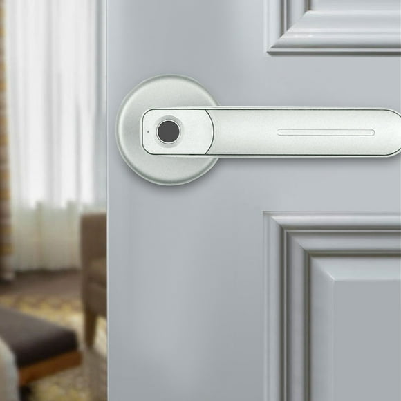 Keyless Entry Door Lock, Fingerprint Door Lock, Indoor Ball Lock Smart Lock Home Security Door Fingerprint Lock Office Apartment Electronic Password Lock Open, Smart Lock Front Door, Smart Door Lock