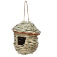 thumbnail image 4 of Nido de pájaro decorativo degradable tejido a mano para jardinería al aire libre, 4 of 10