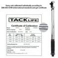 thumbnail image 3 of TACKLIFE 3/8" Drive Click Torque Wrench Set, With 1/2" & 1/4" Adapters And An Extension Bar (10-80 Ft.- Lb./13.6-108.5 Nm)-HTW1A, 3 of 8