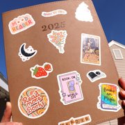 216 PCS Romance Book Stickers for Kindle, Holographic Bookish Sticker Pack for Readers Adult Spicy Booktok Vinyl Decals for Laptop IPAD Ebook Reader Water Bottle Girls Waterproof