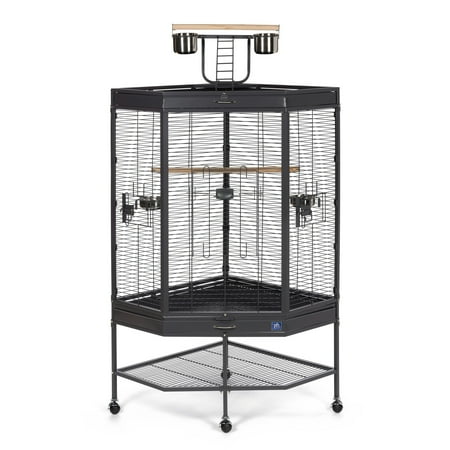 Prevue Pet Products Corner Cage with Playtop 3165