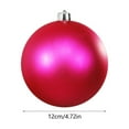 thumbnail image 3 of HWRETIE Christmas Ornament Set for Tree,2025 Christmas 4.72 Inch 120Mm Decorations Commercial Grade Indoor and Outdoor Shatterproof Plastic Spherical Decoratives Clearances Saleing, 3 of 6