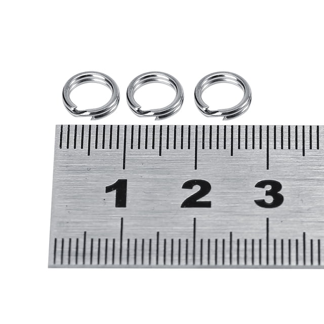 Anillos Divididos Portátiles, Aparejos De Pesca, Cebo, Anillo Dividido A Presión, Anillo Dividido De Doble Círculo Para Señuelos, Aparejos, Pesca Con Caña