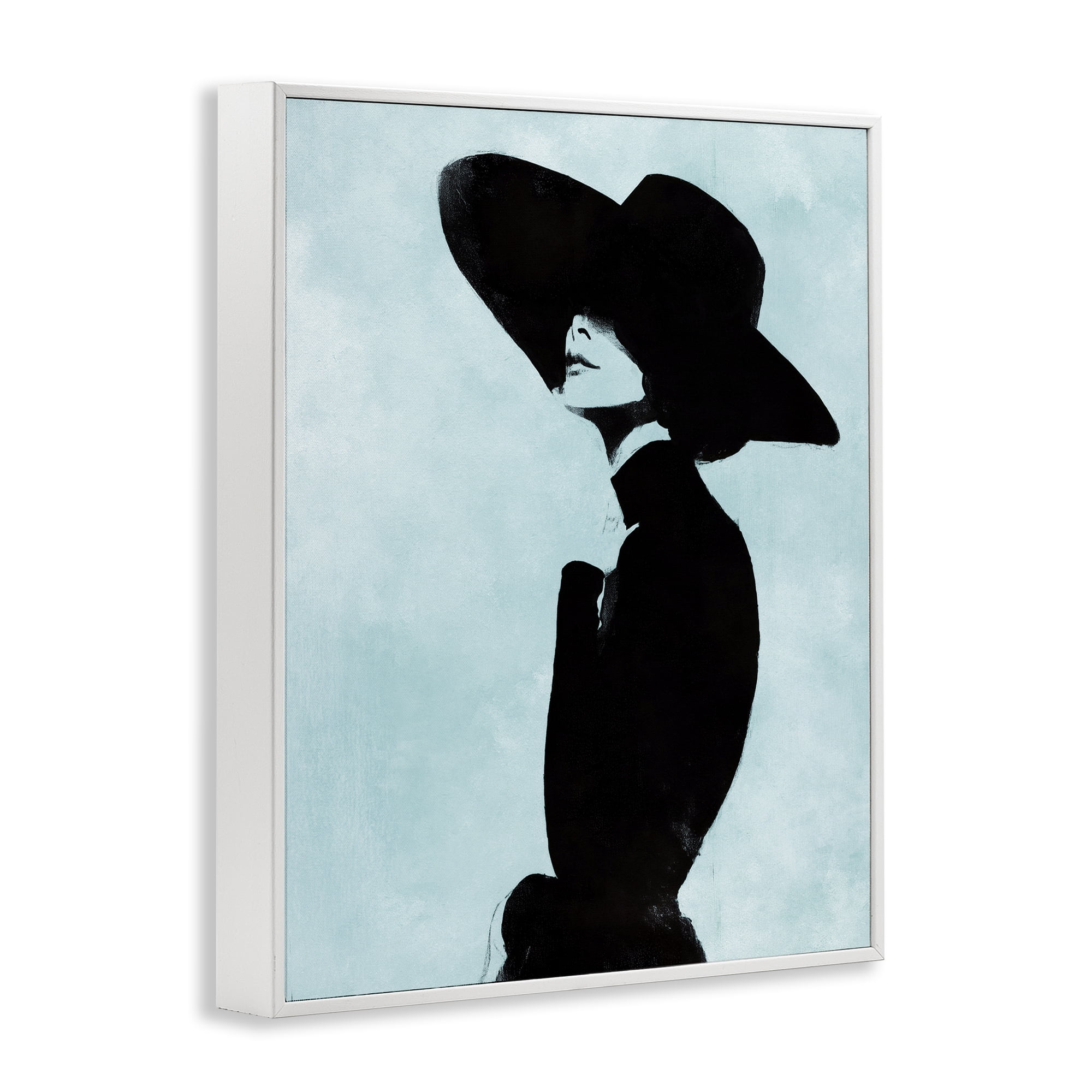 Stupell Industries Eclipse In Black White Framed Giclee Art, design by Svetlana Aleynikova
