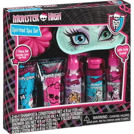 Monster High Spirited Spa Set, 7 pc
