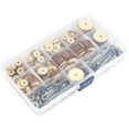 thumbnail image 1 of HORIALENCE 90 Sets Joint Bolt for Wood Joints Connectors in Khaki Color for DIY Accessories Rotatable Design, 1 of 6
