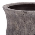 thumbnail image 3 of Safavieh Remy Antique Brown Ficonstone Plant Pot, 3 of 7