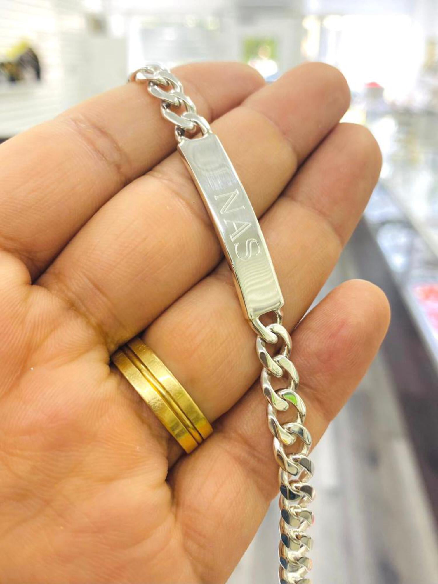 ブレスレット WILLIE and DUFFY Skull chain bracelet silver 925 handmade Sterling Silver Skull Bracelet for Men, Artisan Crafted Dry
