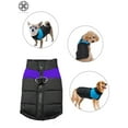 thumbnail image 1 of Luxtrada Padded Cold Winter Warm Vest Jacket Pet Clothes For Small/Medium/Large Dogs (Purple, 6XL), 1 of 8