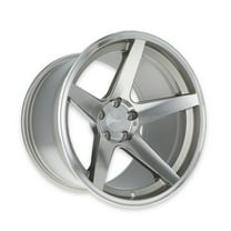 Rocket Racing Wheels TTR29-826160-D  Flare Series - Titanium/Machined
