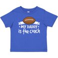 thumbnail image 3 of Inktastic Football My Daddy is the Coach Boys or Girls Baby T-Shirt, 3 of 5