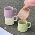 thumbnail image 3 of Nordic style handmade ceramic coffee cup, 1 piece | Reusable, suitable for couples, hand wash only, smooth texture., 3 of 15