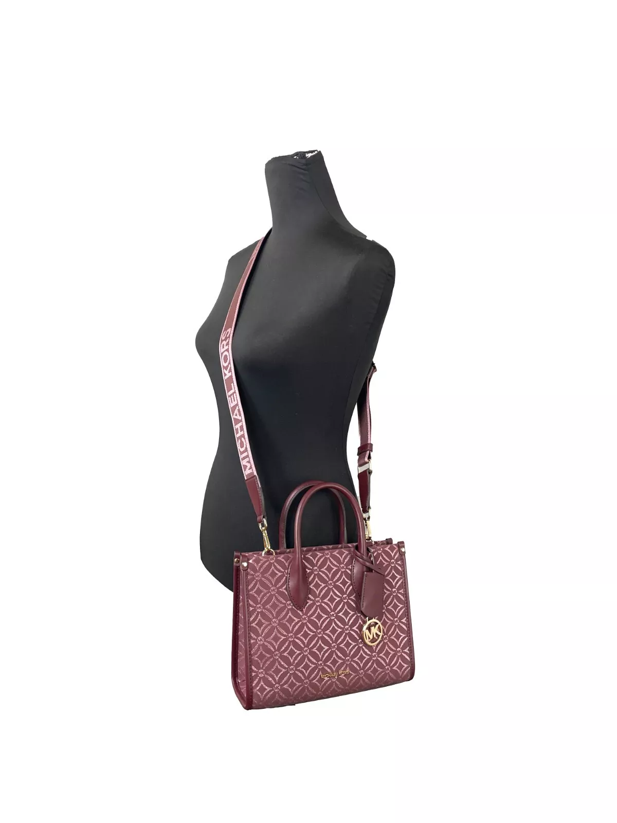 ♡m♡ Michael Kors Mirella Small Top Zip Crossbody Tote Bag