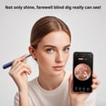 thumbnail image 4 of WiFi Ear Pick Otoscope Camera Borescope, Luminous Ear Wax Cleaning & Oral Teeth Care Kit, Visual Ear Inspection Health Tool with Medical-Grade Silicone Picks, 4 of 8