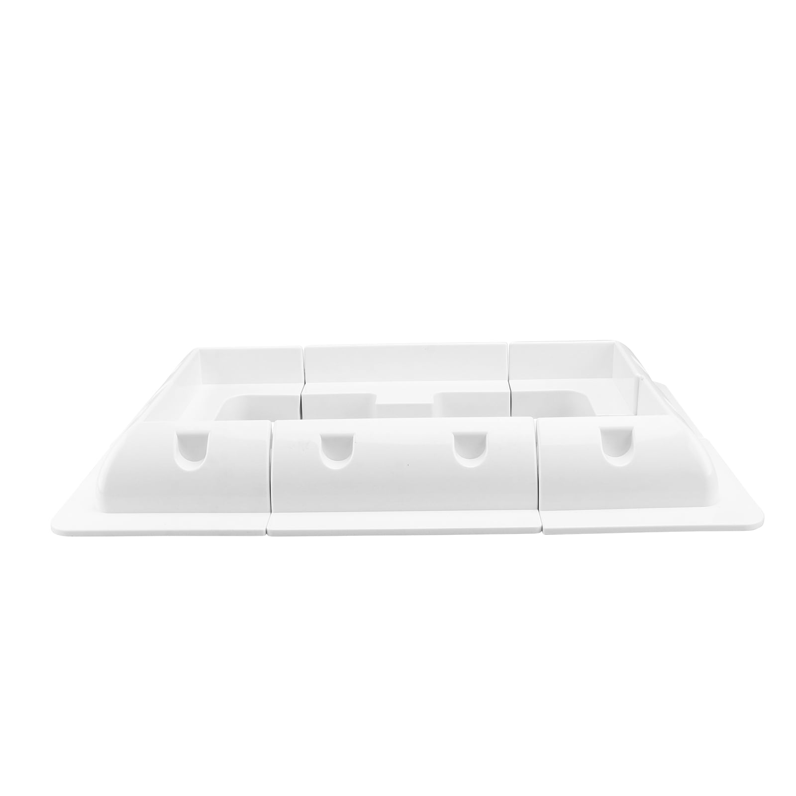 OUNONA Solar Panel Stand Solar Photovoltaic Frame Roof Mounting Racks 15x15cm White