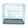 thumbnail image 4 of EXHUMKY Rabbit Cage Iron Portable Blue For Pets 1Set, 4 of 6