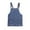 Blue, variant on ANINEO Girls' Cowboy Strap Skirt 2025 Spring/summer Fashion Strap Dress Baby Long Skirt Overall Dress