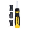 thumbnail image 2 of Stanley Assorted Ratcheting Screwdriver Set 15 pc, 2 of 2