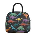 thumbnail image 2 of Womens Colorful Dinosaurs Galaxy Pattern Lunch Box for Work,Insulated Lunch Bag for Women,Loncheras Para Mujer,Leakproof Adult Lunch Bag for Work,Beach,Travel,Picnic,Camping, 2 of 7