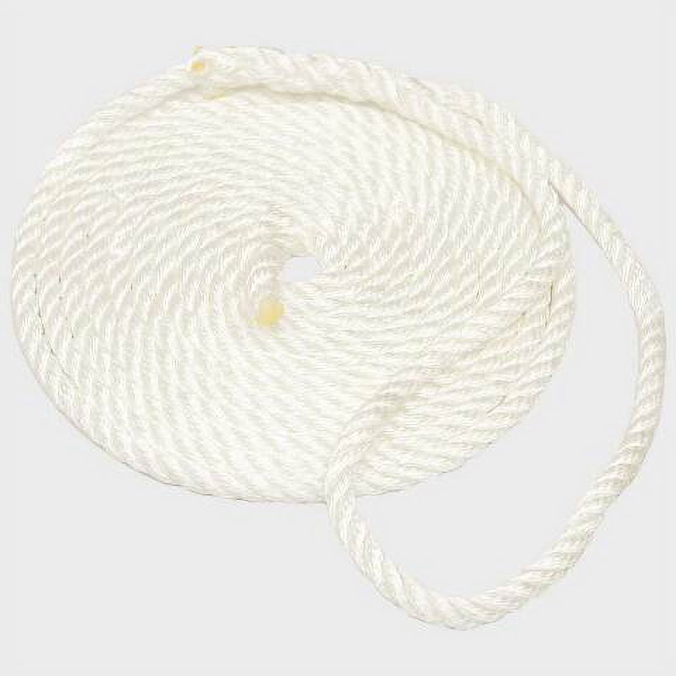 Blue Hollow Braided 1/4" X 40' HQ Marine Boat Dock Anchor UTILITY - Foto 3