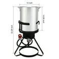 thumbnail image 6 of UBesGoo Outdoor Propane Fryer Pot Boiler 30qt & 10qt Pot Aluminum Turkey Fryer Outside, 6 of 13