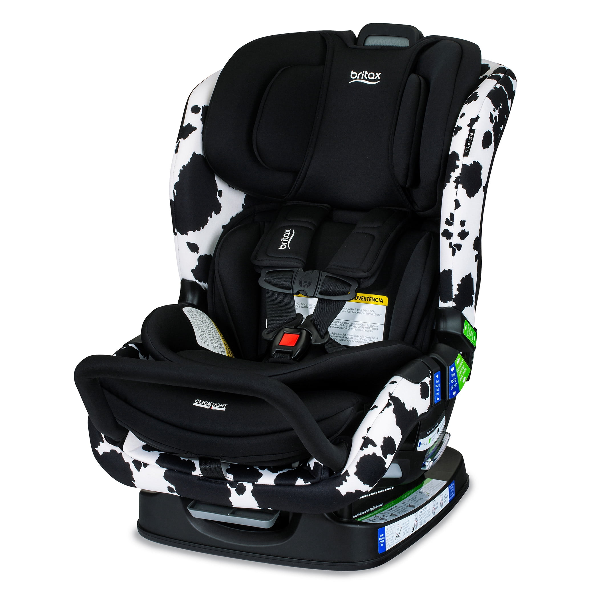 Britax Poplar S Convertible Car Seat, Cowmooflage