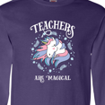 thumbnail image 4 of Inktastic Magical Unicorn Teacher Long Sleeve T-Shirt, 4 of 5