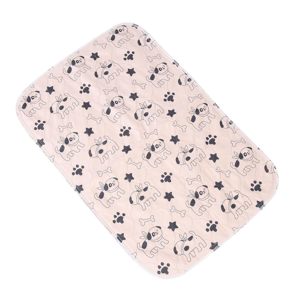 LYUMO 3 Sizes Reusable Waterproof Puppy Dog Cat Pee Bed Pad Carpet Urine Pet Trainging Mat ,Dog