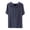 Blue, variant on Staron Women's Casual Hooded Top Short Sleeve Round Neck Solid Color Loose Comfy T-Shirt, Gray XXL
