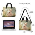 thumbnail image 3 of Laptop Bag Laptop Briefcase 15.7 x 3 x 11.8 Inches Laptop Bag Briefcases Laptop Storage Travel Laptop Bag Work Laptop Bag Cartoon Beautiful Pink Rabbit, 3 of 8