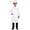White, variant on HOWPAY Kids Graduation Gown Cap Set with Tassel Academic Regalia Kindergarten Preschool Ceremony Photography Outfit with Pocket Black 21