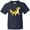Navy, variant on Cute Leopard Gecko Youth T-Shirt