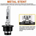 thumbnail image 3 of 6000K White HID Xenon Headlight Bulbs, 35W D2R Conversion Kit for Vehicle Lighting Replacement, 3 of 5