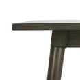thumbnail image 4 of SAFAVIEH Simone Traditional Solid Square Dining Table, Dark Walnut, 4 of 7