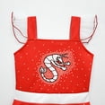 thumbnail image 4 of Girls Cartoon Cheerleading Dress with Bag Halloween Fancy-Dress Costume Outfit 3-8T, 4 of 7