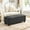 DarkGray, variant on Huatean Home 48" Ottoman Storage Bench Upholstered with Safety Hinge, Dark Gray
