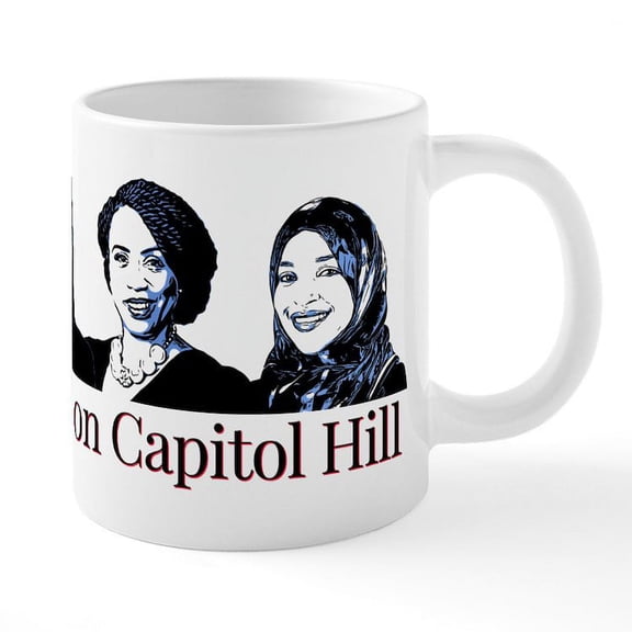 CafePress - The Squad On Capitol Hill - 20 Oz White Ceramic Mega Mug