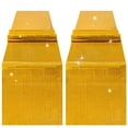 thumbnail image 1 of yingyy 2 Pcs Chemin de Table en Polyester Décoratif Drapeau de Table à Manger Décor Or, 1 of 6