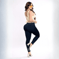 thumbnail image 3 of Jeans Push Up Tiro Alto Mujer Skinny Mezclilla Stretch N4710, 3 of 5