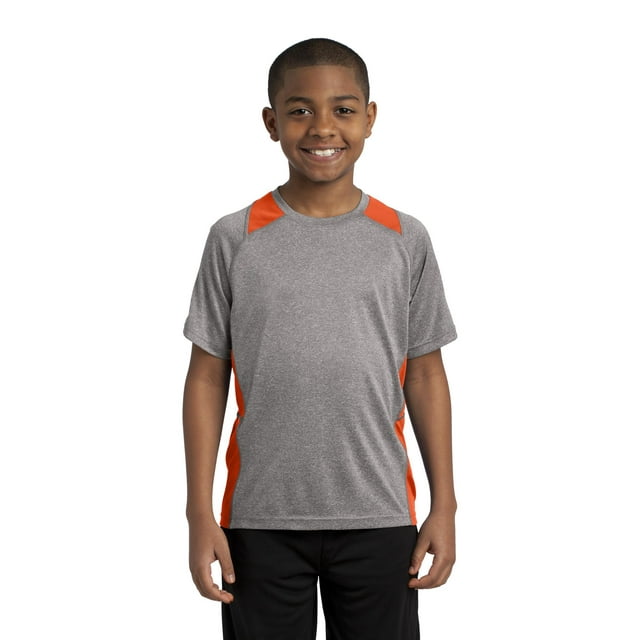 Heather Colorblock Contender Tee