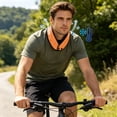 thumbnail image 4 of Outdor Serviette Glacée Instantanée d'Été pour le Cou pour Sports de Plein Air Course Randonnée Voyage Physique Réutilisable Respirante, 4 of 5