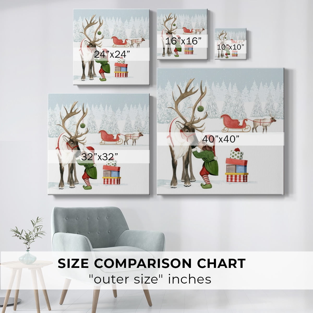 Christmas Love II- Gallery Wrapped Canvas