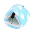 thumbnail image 1 of Animal Hut Winter Fleece Bed House for Pet Use Sky-Blue Warm Nest, 1 of 4