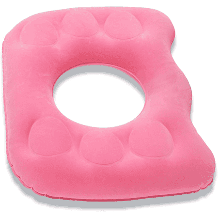 HNYG Donut Inflatable Seat Cushion, Chair Cushion for Postpartum Pregnancy Hemorrhoids, Sciatica Hip Coccyx Pain Relief Desk,Seat Cushion for Office