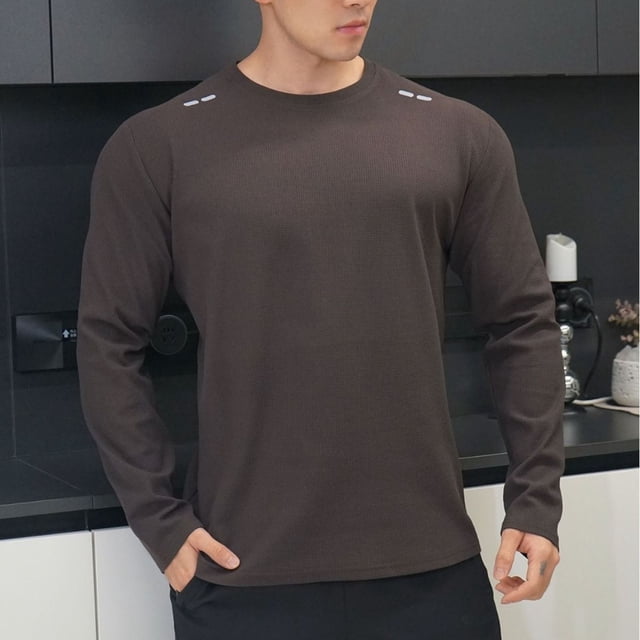 Ceisia Men Solid Color Long Sleeve Stand Up Collar Button Casual Gift Daily Outdoor Fashion Hoodie Top