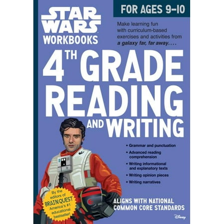 Star Wars Workbooks: Star Wars Workbook: 4th Grade Reading and Writing (Paperback)